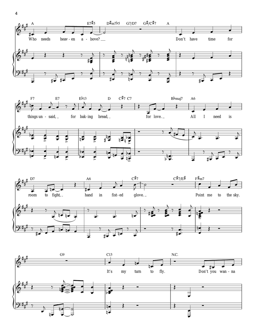 The Life Of The Party Piano, Vocal scores gallery preview page 4