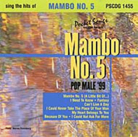 Sing The Hits Of: Mambo No.5 (Karaoke CDG) image number null