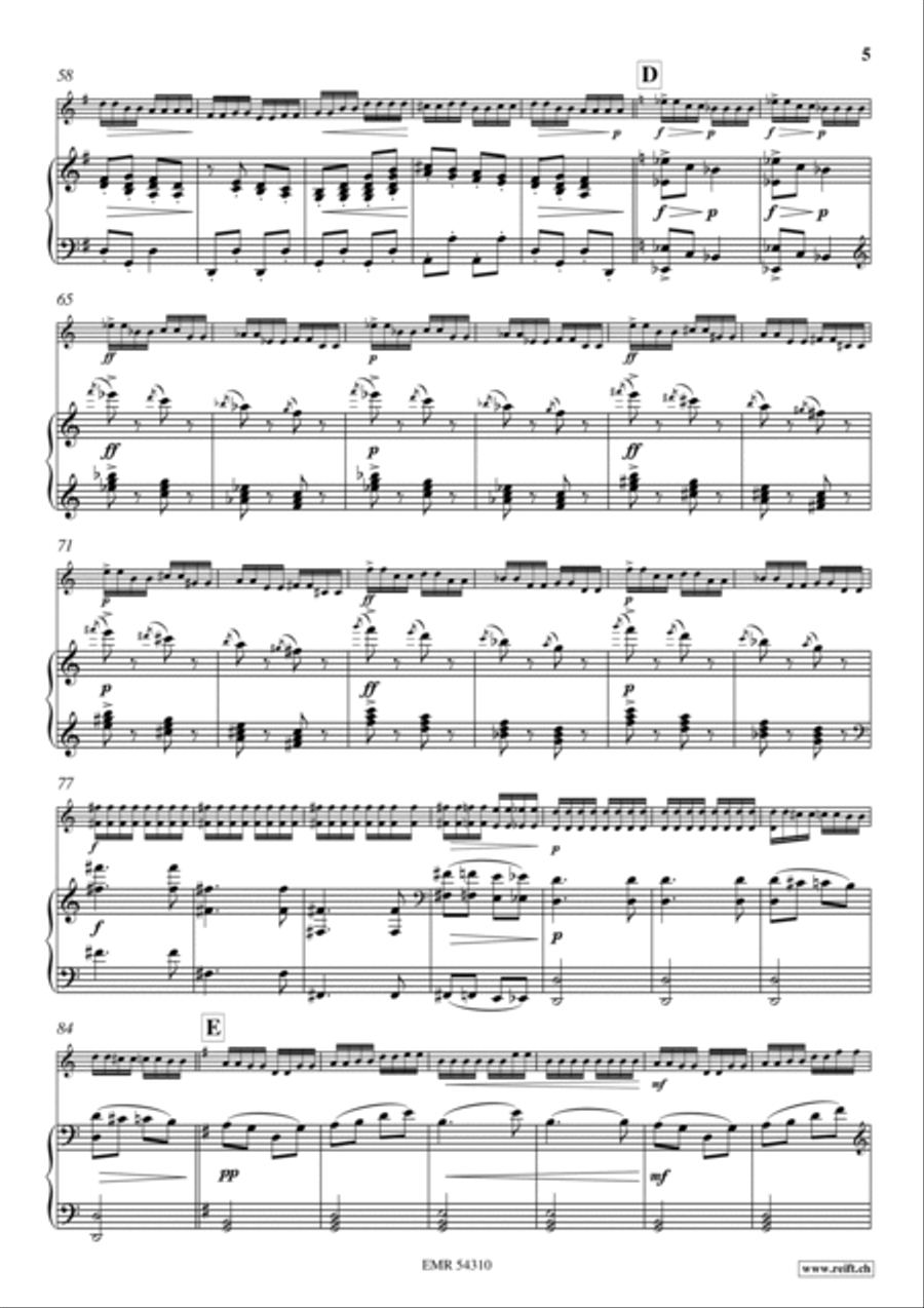 Elfentanz Piano Accompaniment scores gallery preview page 6