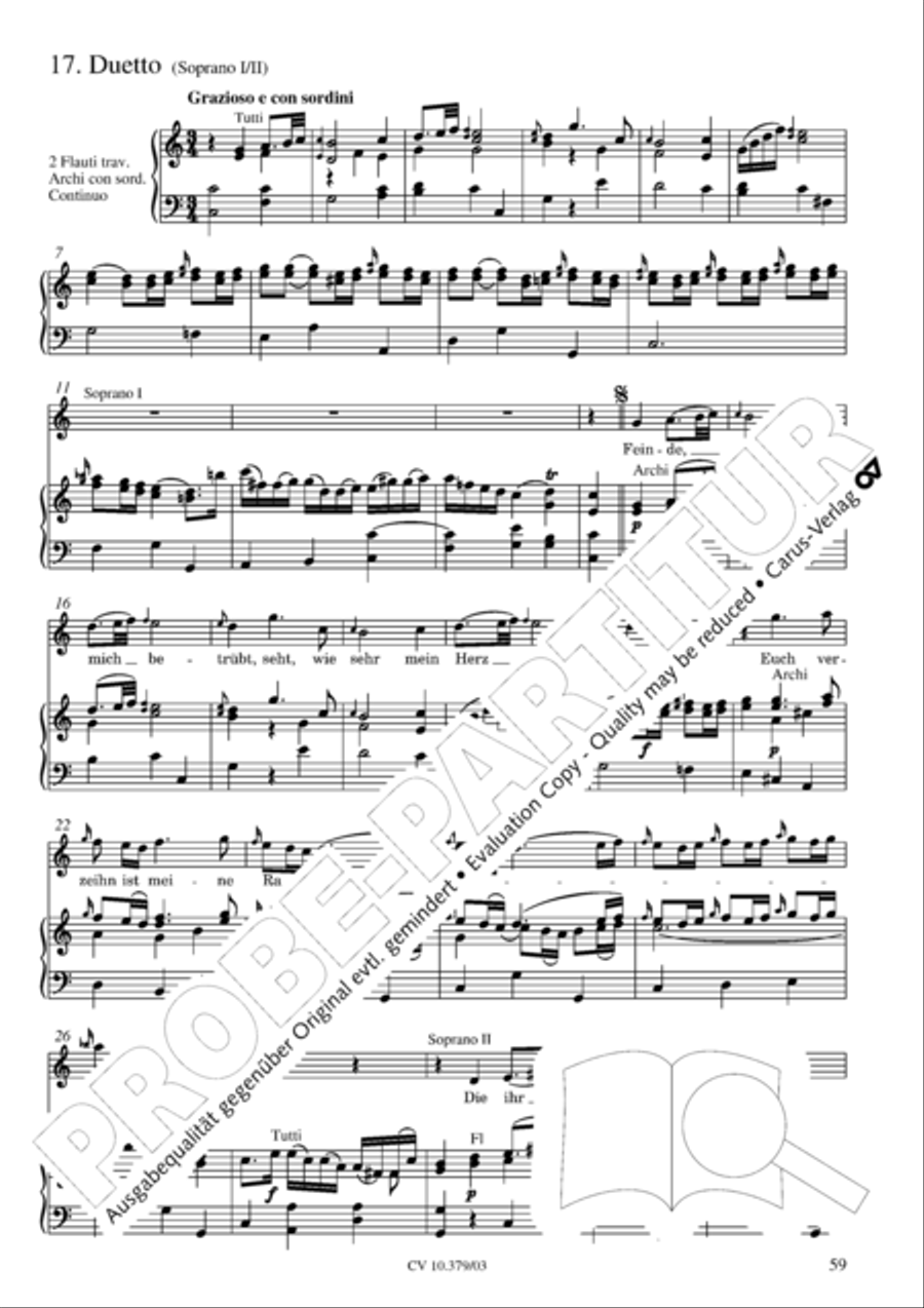 Der Tod Jesu 4-Part scores gallery preview page 60
