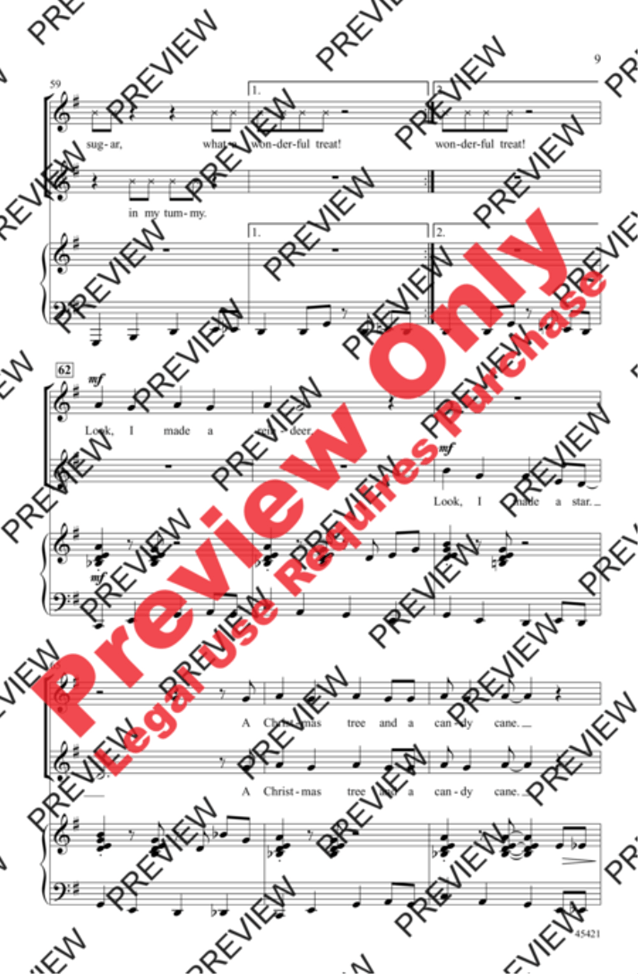 Sugar Cookie! - SoundTrax CD (CD only) Choir scores gallery preview page 9