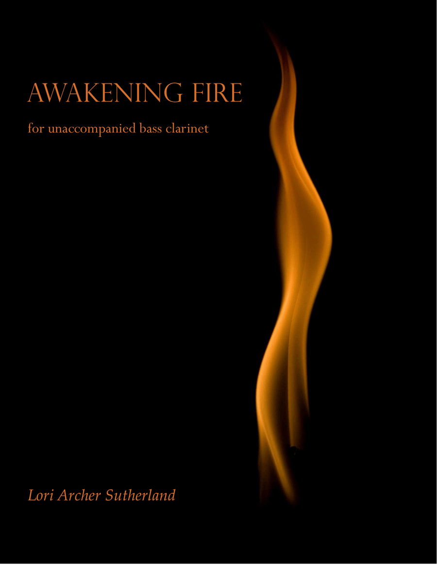 Awakening Fire Bass Clarinet scores gallery preview page 1