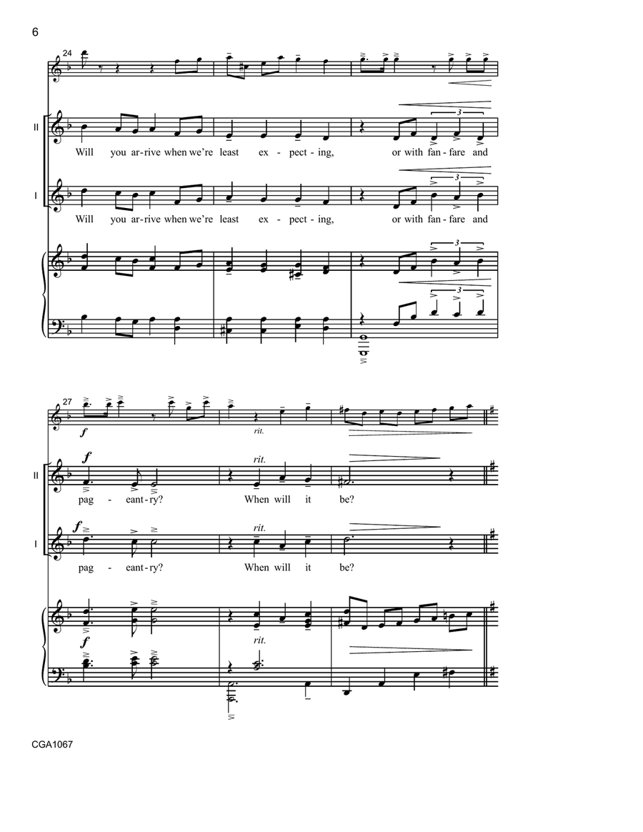 Whoever Welcomes You Welcomes Me Choir - Digital Sheet Music page 6