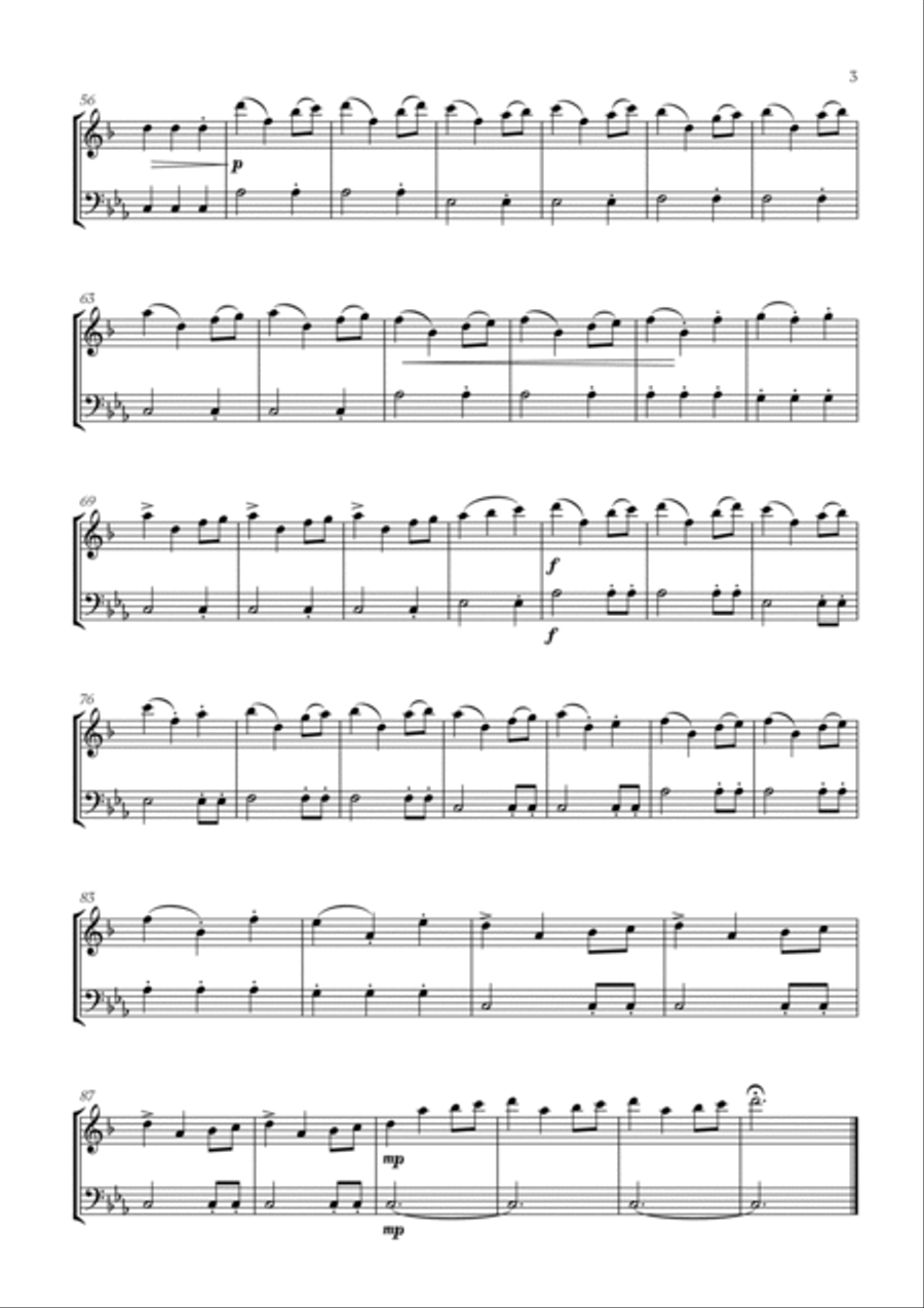 Game Of Thrones Woodwind Duet scores gallery preview page 3