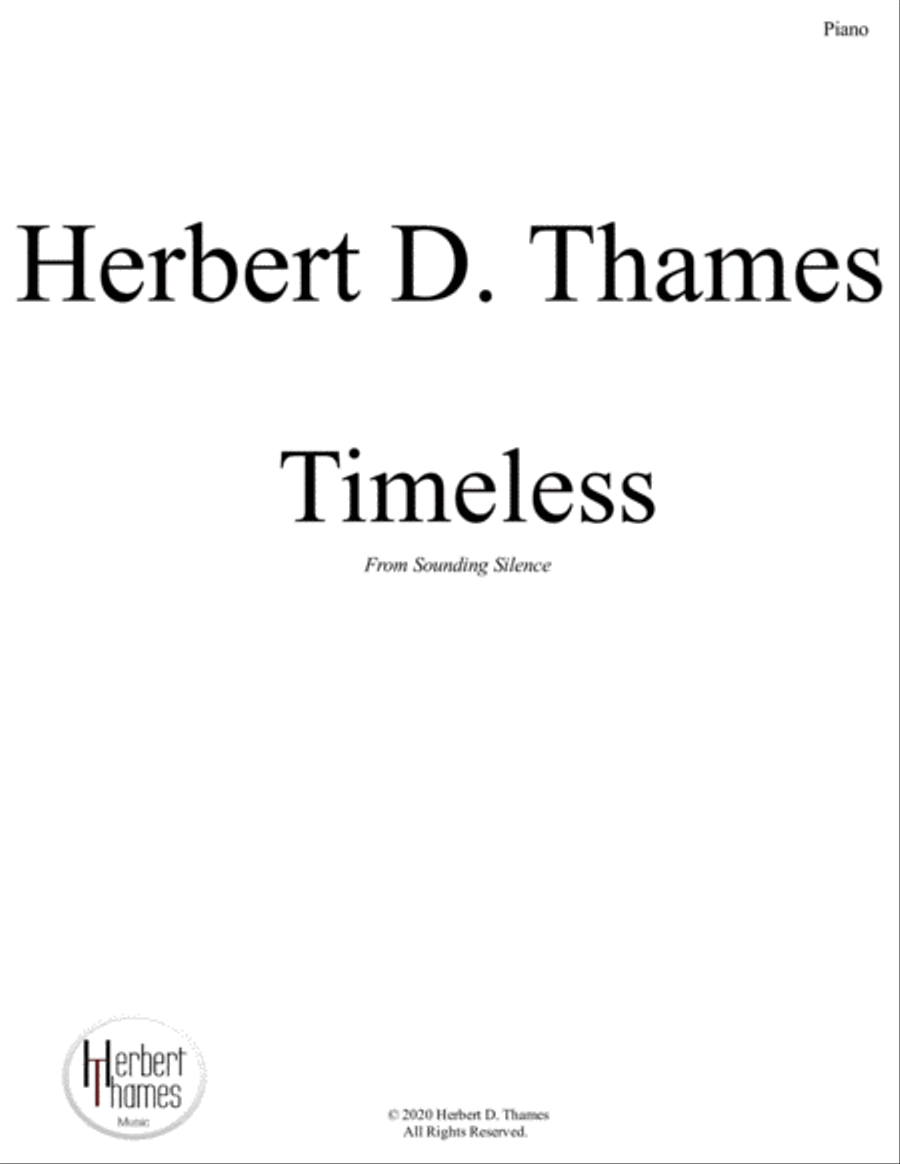 Timeless Piano Solo scores gallery preview page 1