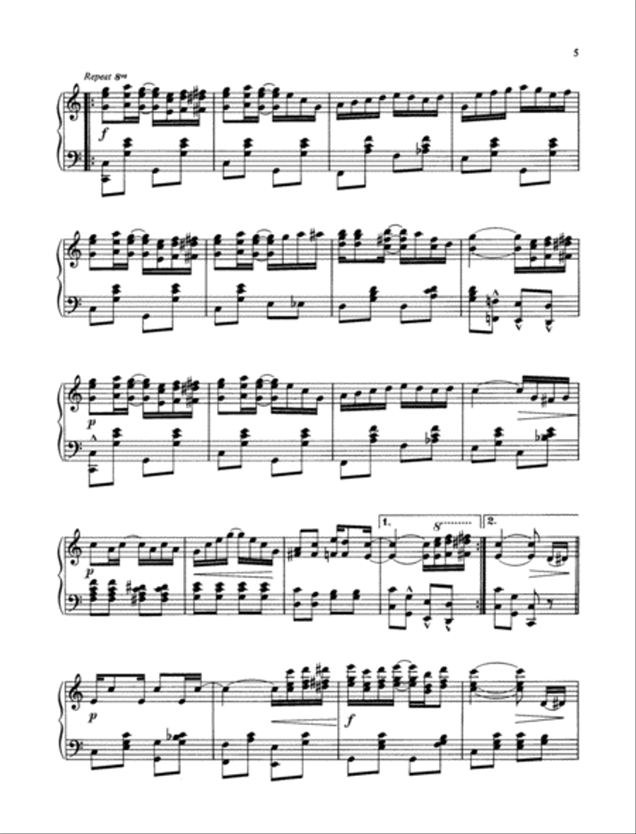 Famous Ragtimes 1 Piano Solo scores gallery preview page 2