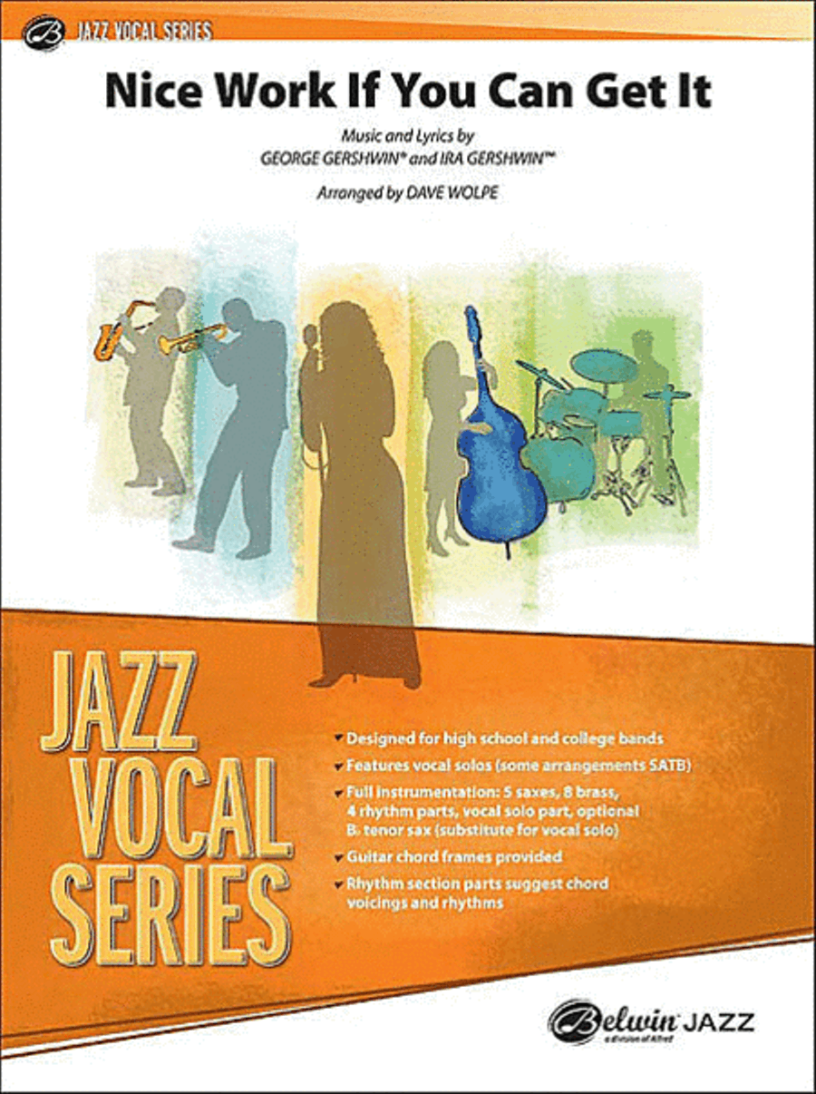 Nice Work If You Can Get It Jazz Ensemble scores gallery preview page 1