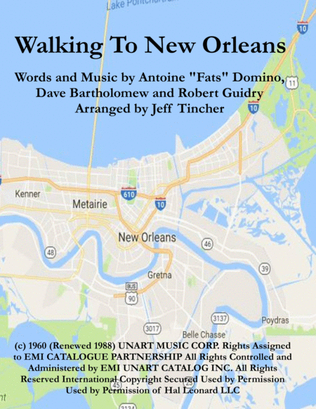 Book cover for Walking To New Orleans