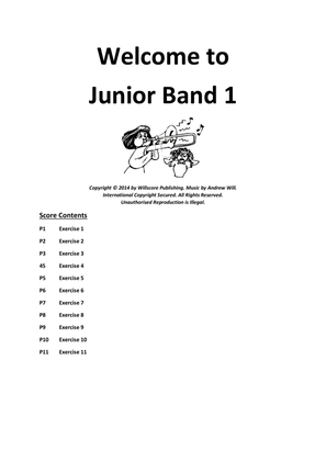 Welcome to Junior Band 1