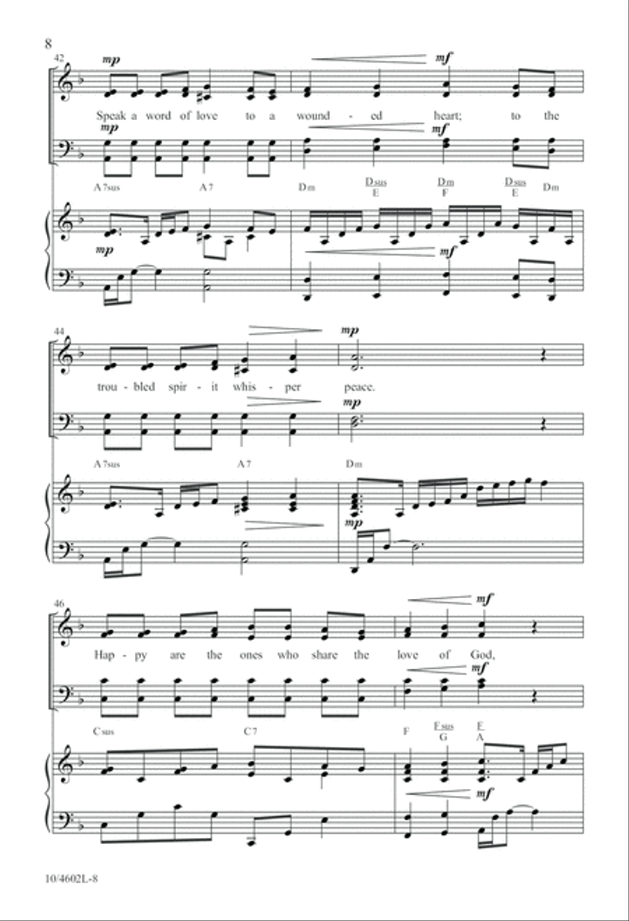 Children of God Children of God 4-Part scores gallery preview page 8