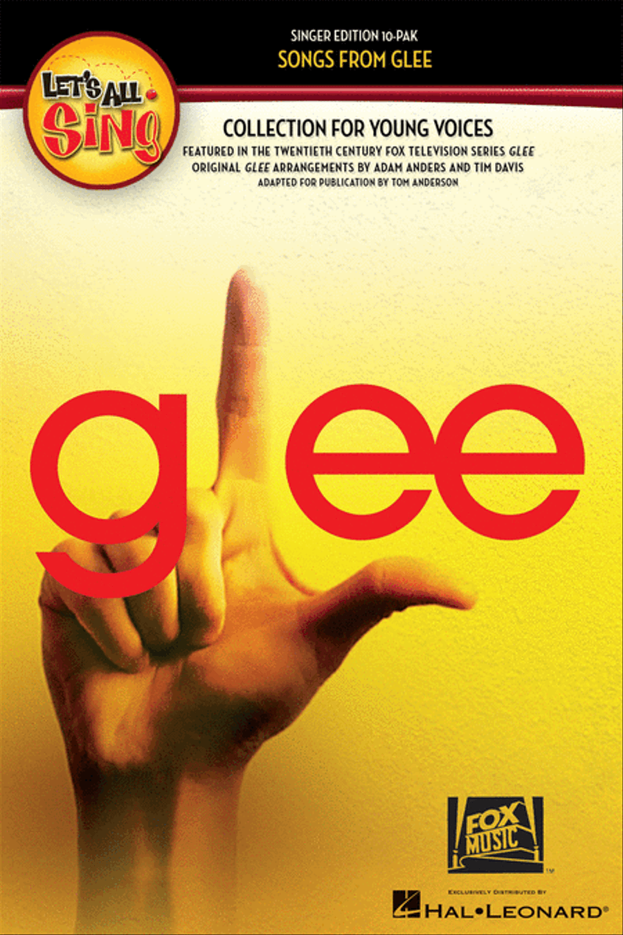 Let's All Sing Songs from Glee Choir scores gallery preview page 1