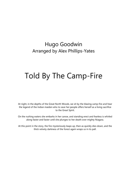 "Told By The Camp-Fire" - a Native American legend (String Orchestra) image number null