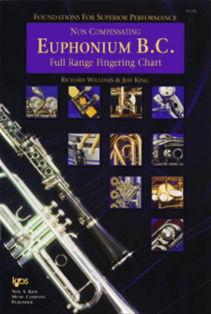 Foundations For Superior Performance Full Range Fingering Chart-Euphonium BC/Non Compensating Euphonium scores gallery preview page 1