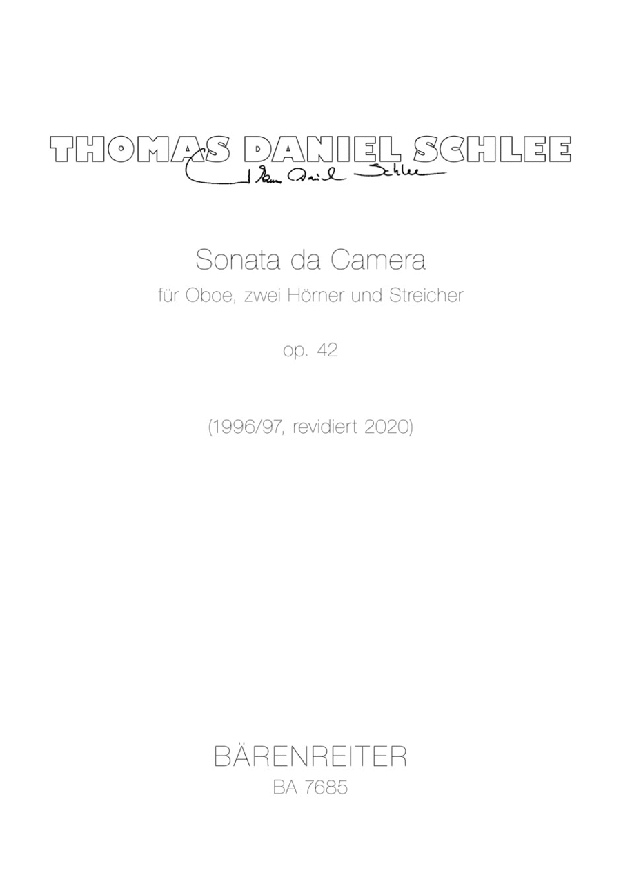 Sonata da Camera, Op. 42