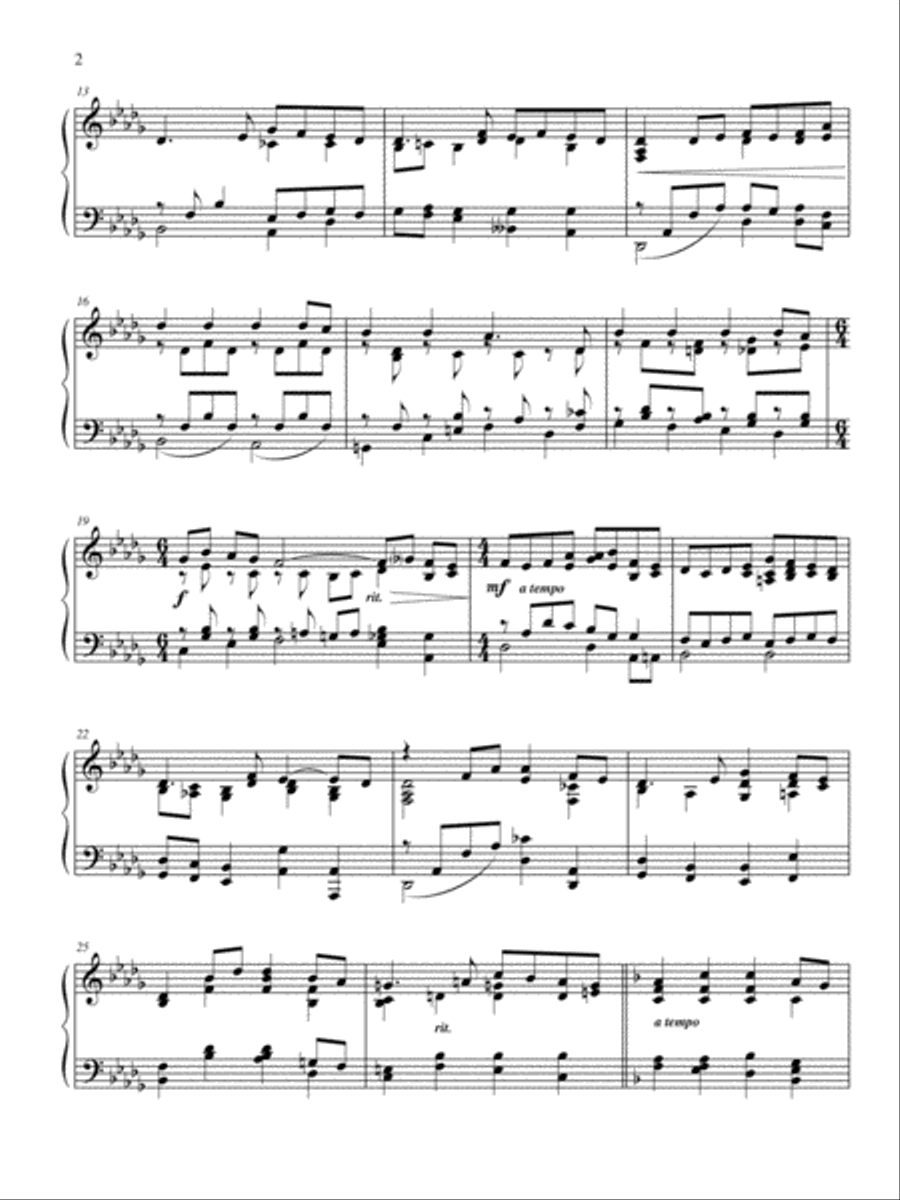 Today's Hymns and Songs II for Piano Piano Solo scores gallery preview page 3