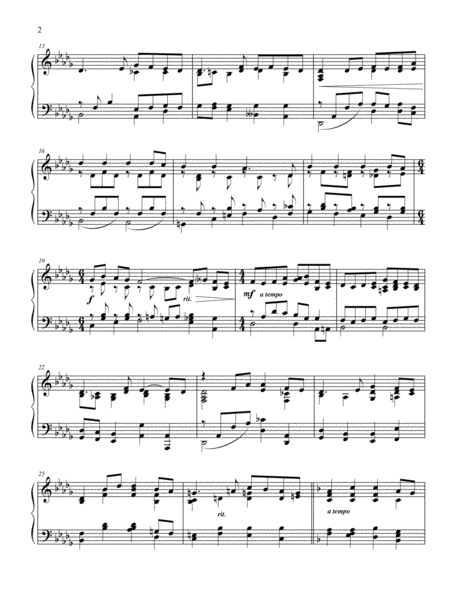 Today's Hymns and Songs II for Piano