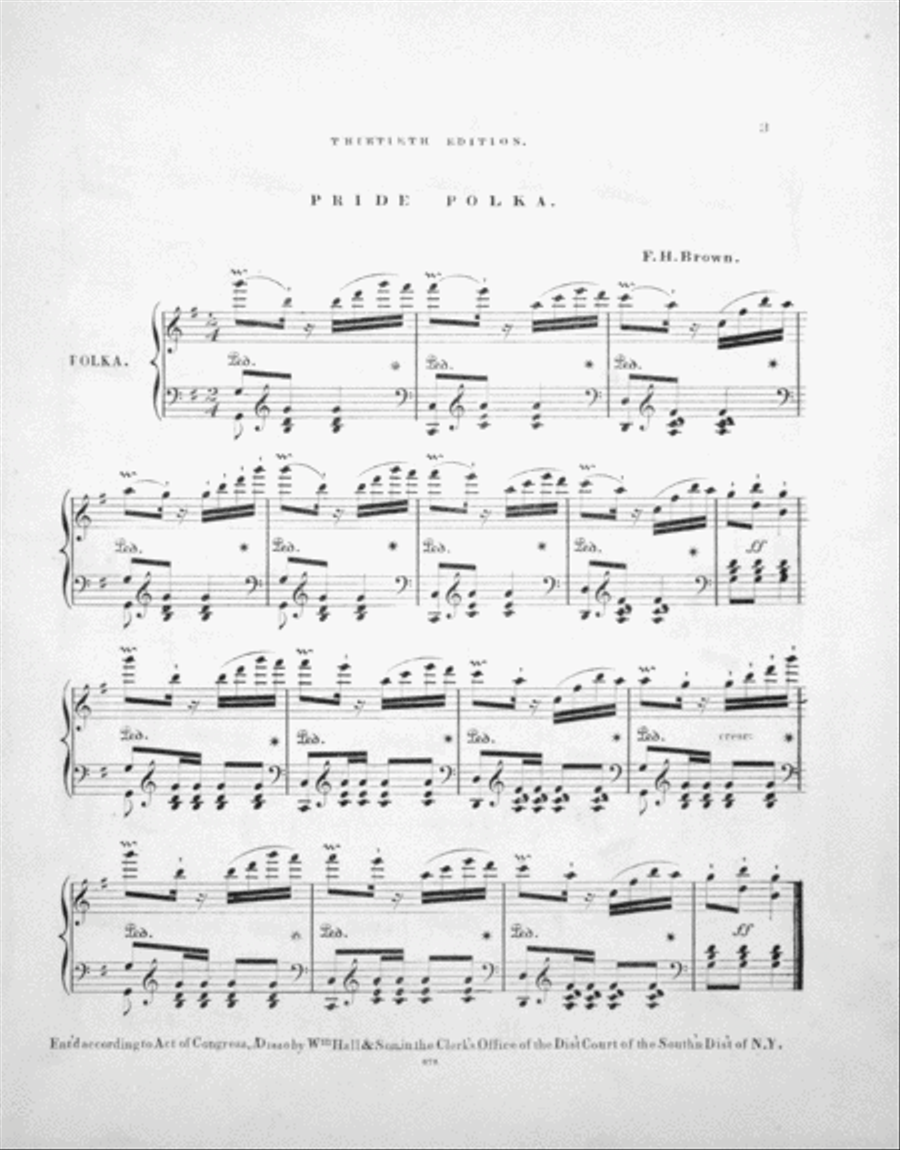 Pride Polka Piano Solo scores gallery preview page 2