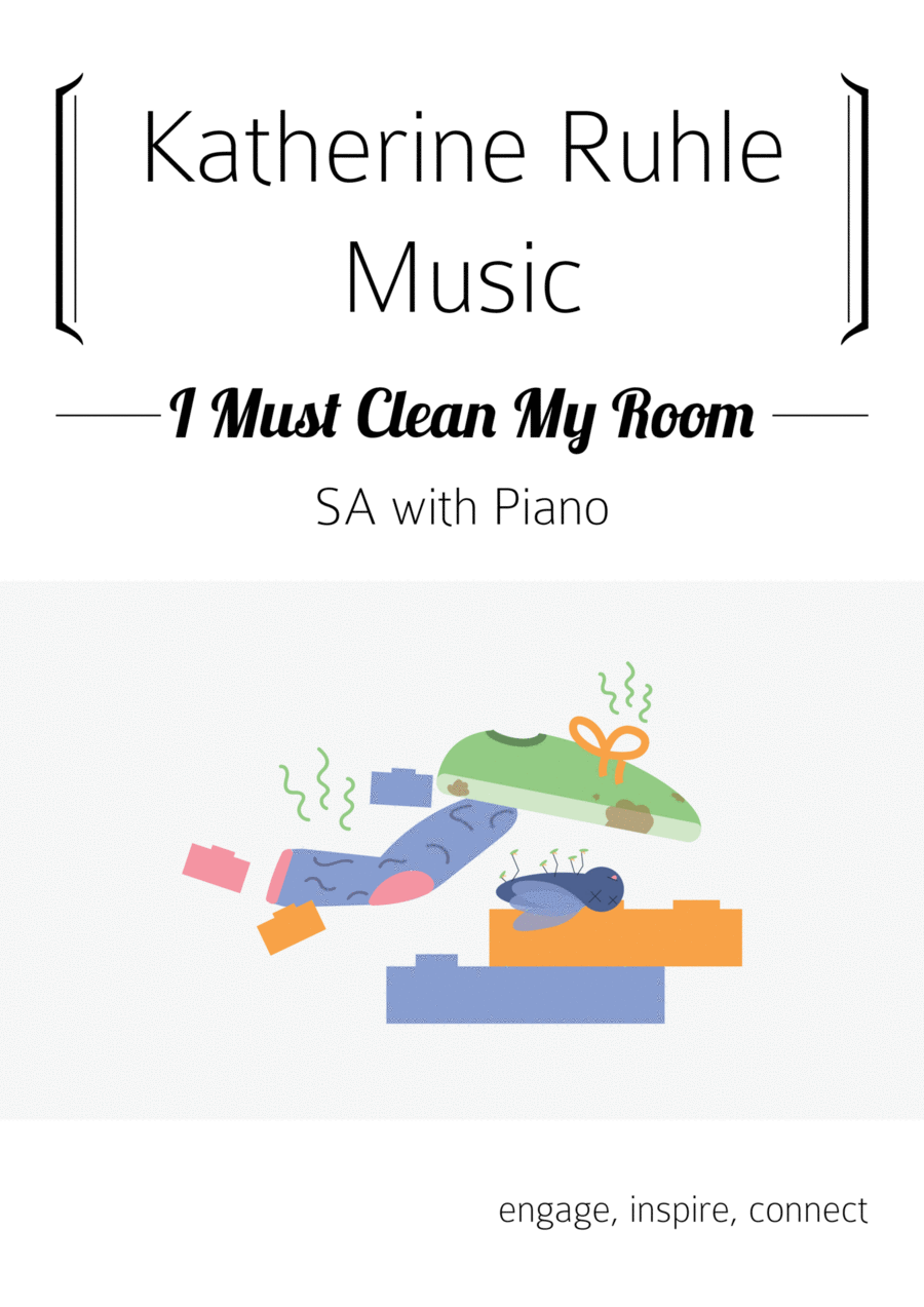 I Must Clean My Room 2-Part scores gallery preview page 1