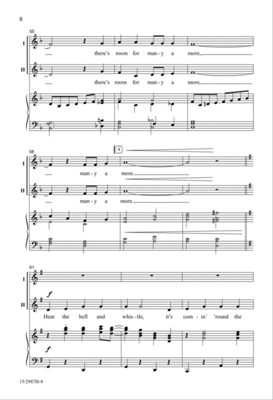 Bound for Glory! 2-Part scores gallery preview page 8