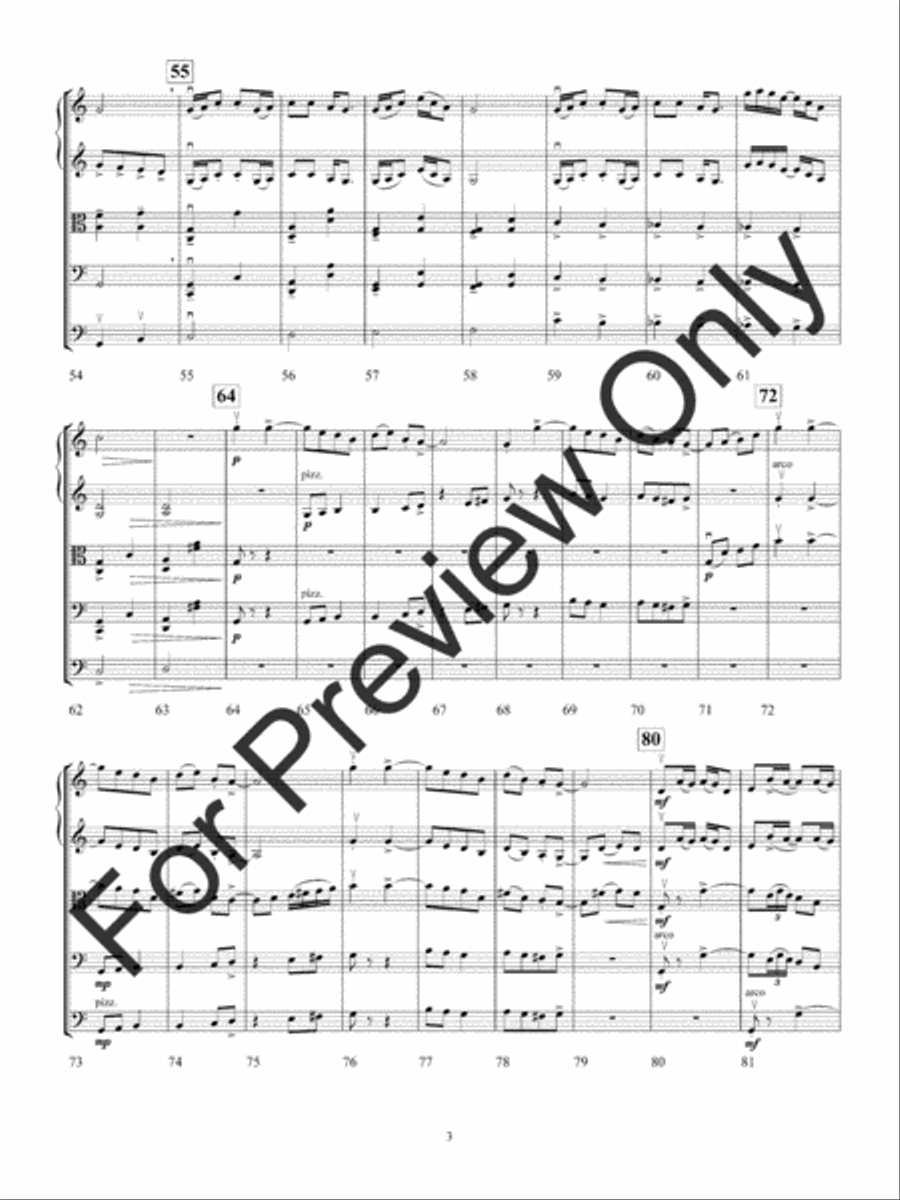 Snake River Stomp String Orchestra scores gallery preview page 6