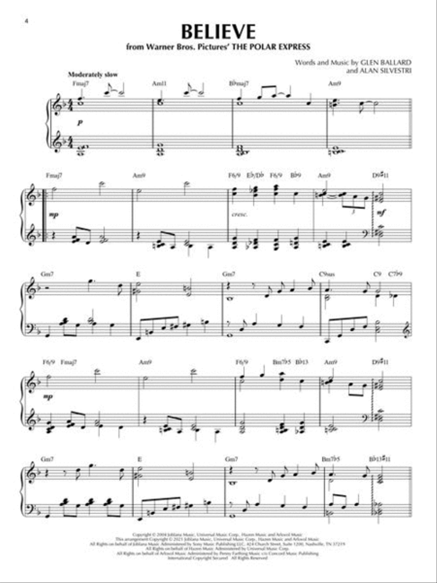 Christmas Classics Piano Solo scores gallery preview page 4