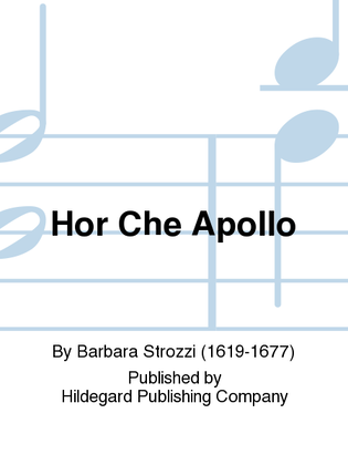 Book cover for Hor Che Apollo