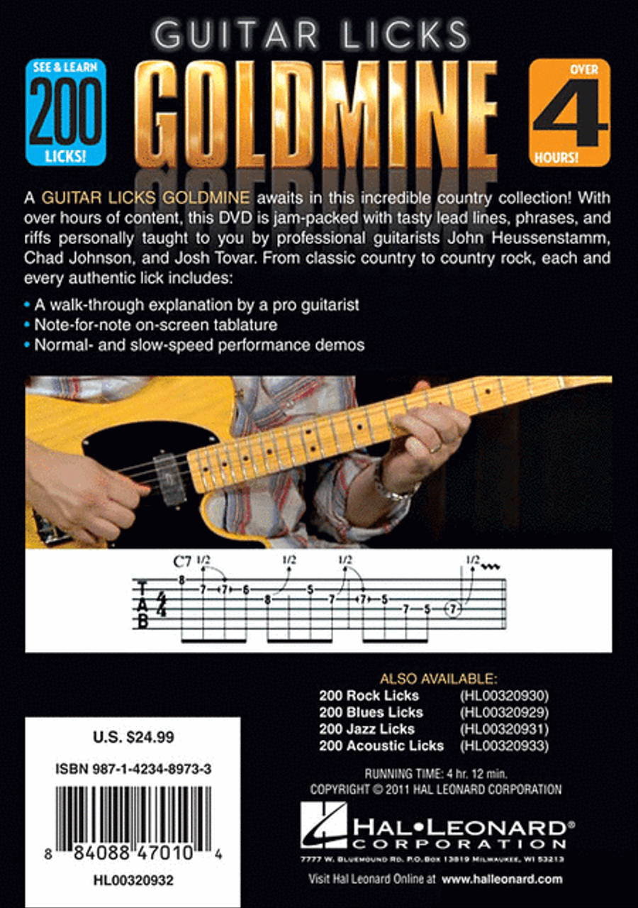 200 Country Licks Electric Guitar scores gallery preview page 2