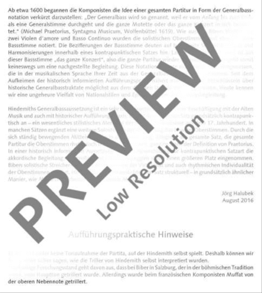Partita VII Viola scores gallery preview page 5