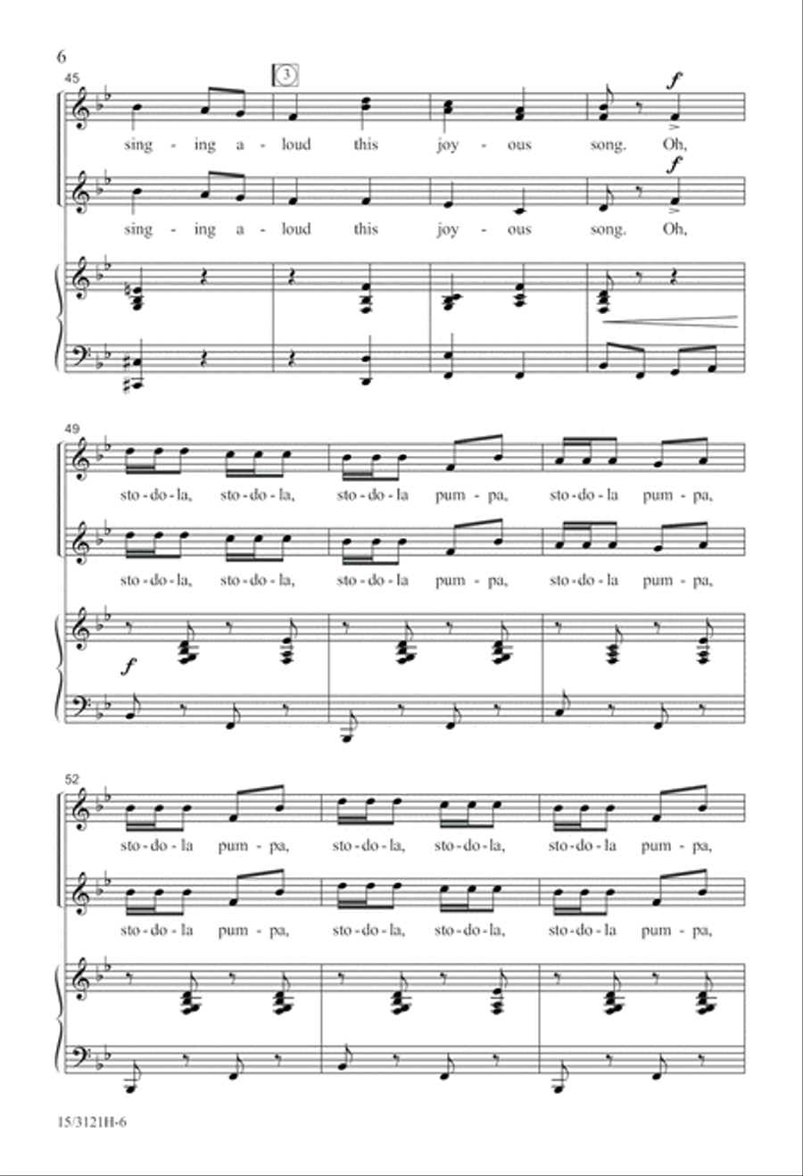 Stodola Pumpa SSA scores gallery preview page 6
