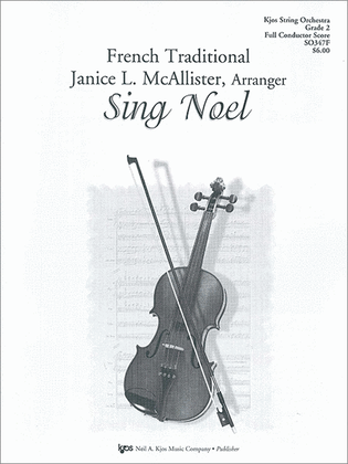 Sing Noel - Score