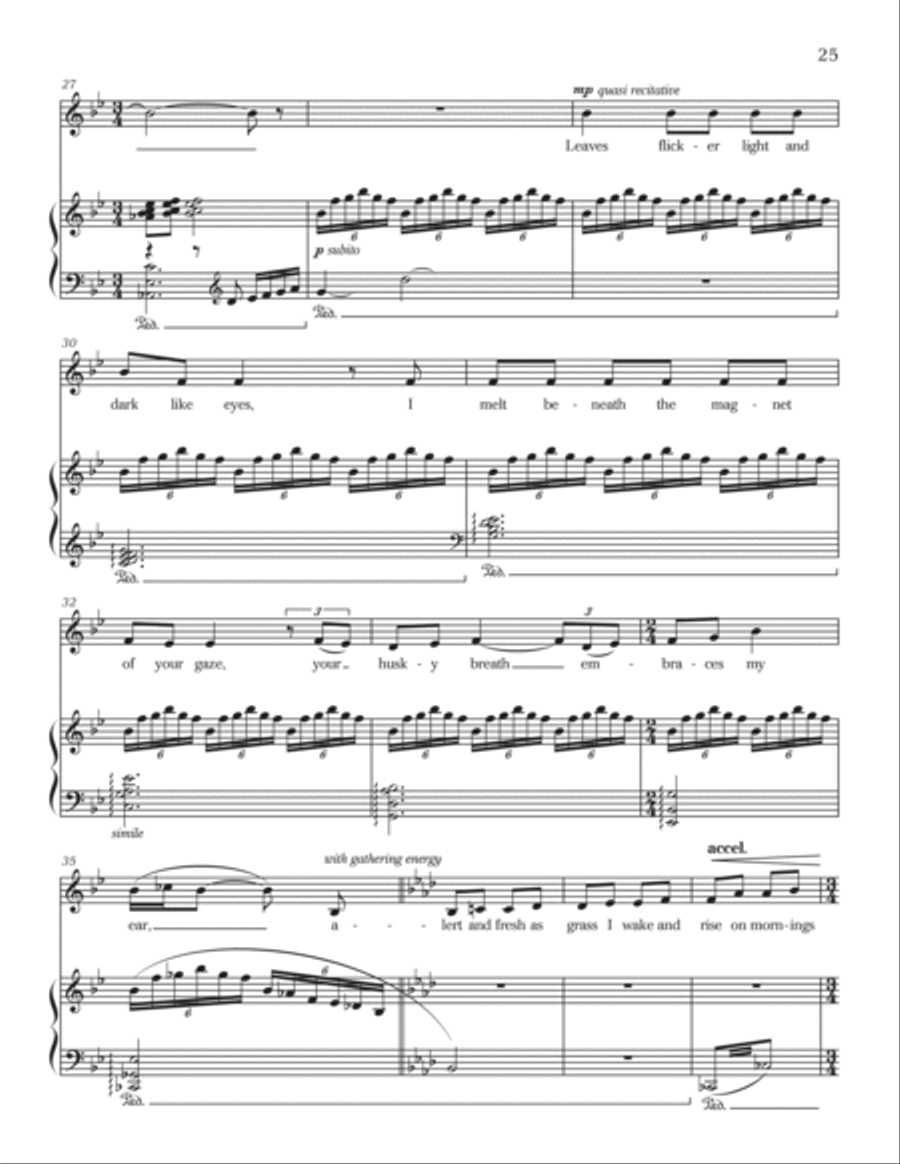 Mornings Innocent Medium Voice scores gallery preview page 3