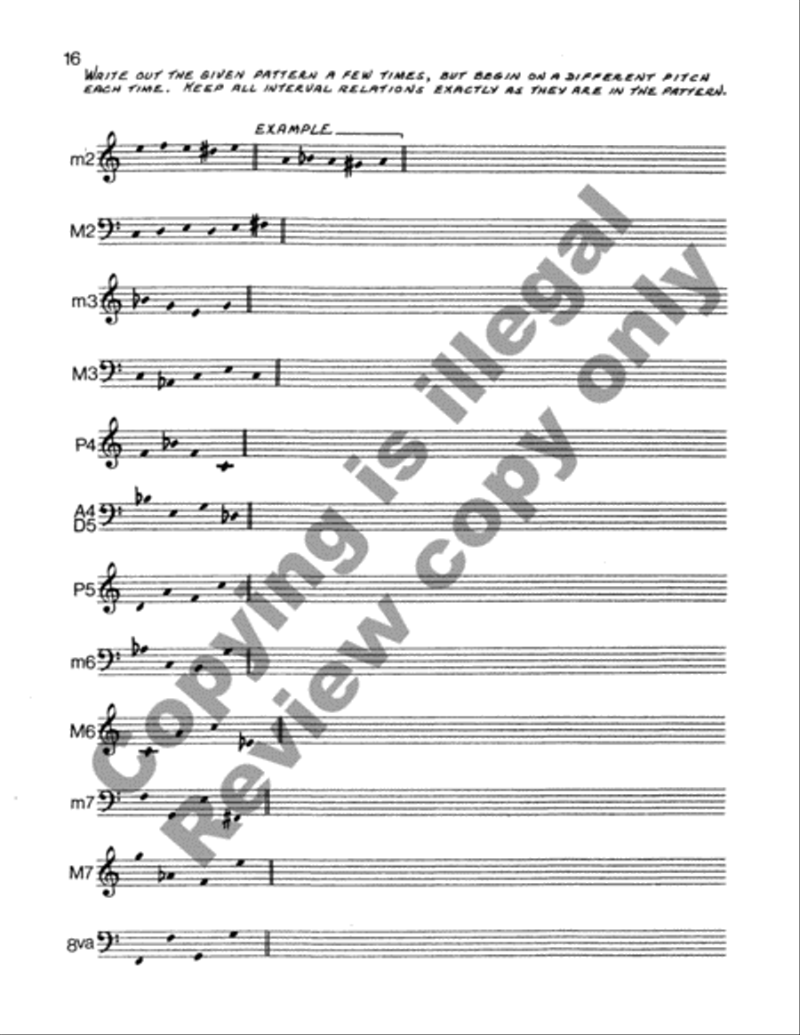 Twelve Little Etudes Piano Method scores gallery preview page 16