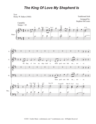 Book cover for The King Of Love My Shepherd Is (SATB)
