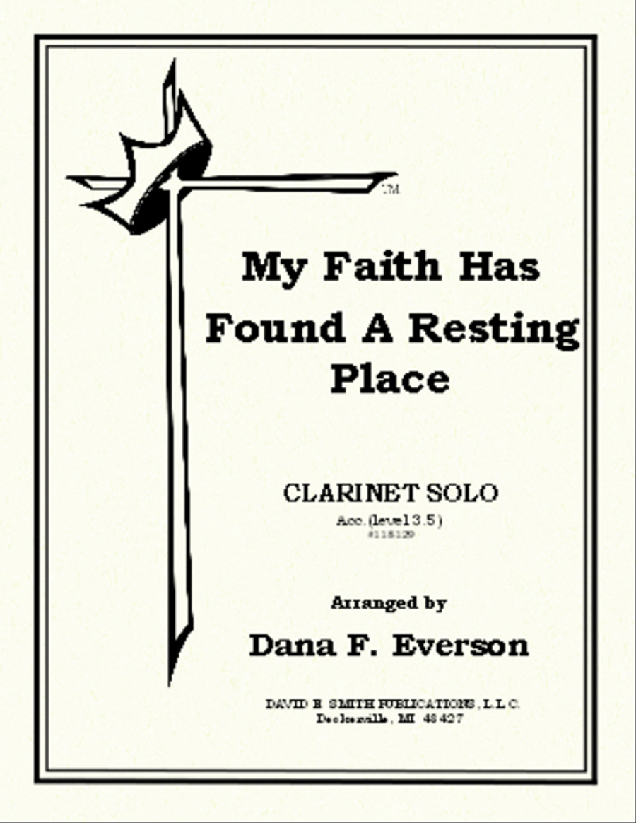 My Faith Has Found A Resting Place Flute scores gallery preview page 1