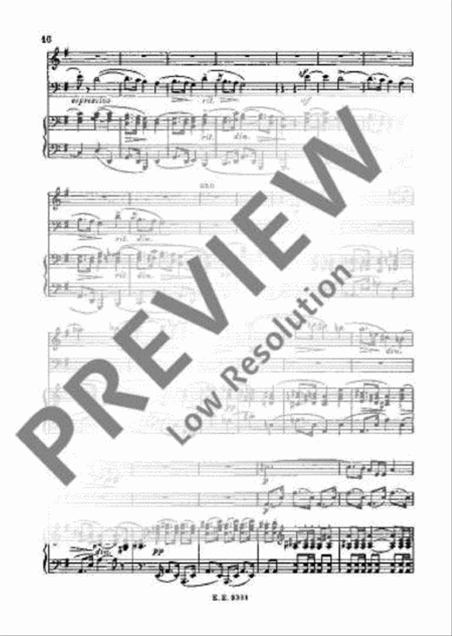 Piano Trio G minor Piano Trio scores gallery preview page 21