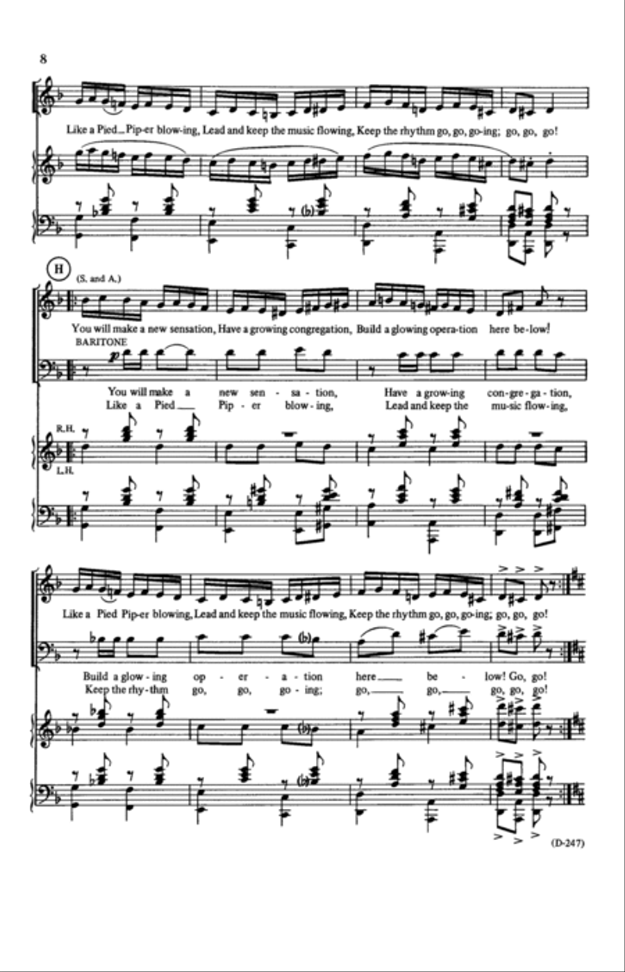 The Rhythm Of Life (from Sweet Charity) (arr. Richard Barnes) 3-Part scores gallery preview page 6