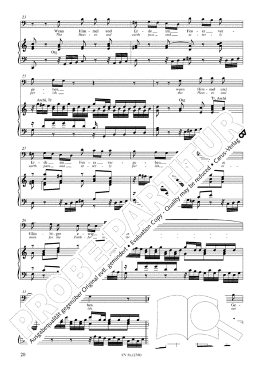 Thou who, a God, as man yet came (Herr Jesu Christ, wahr' Mensch und Gott) STB scores gallery preview page 25