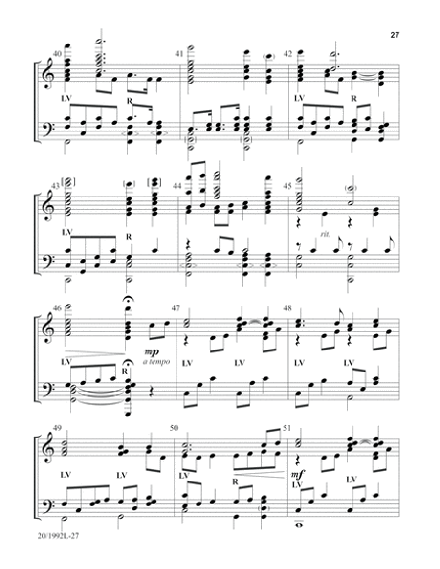 Hymns We Love to Ring 5-Octaves scores gallery preview page 22