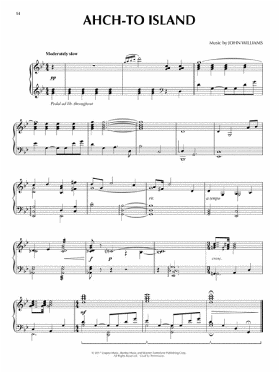 Star Wars: The Last Jedi Piano Solo scores gallery preview page 4