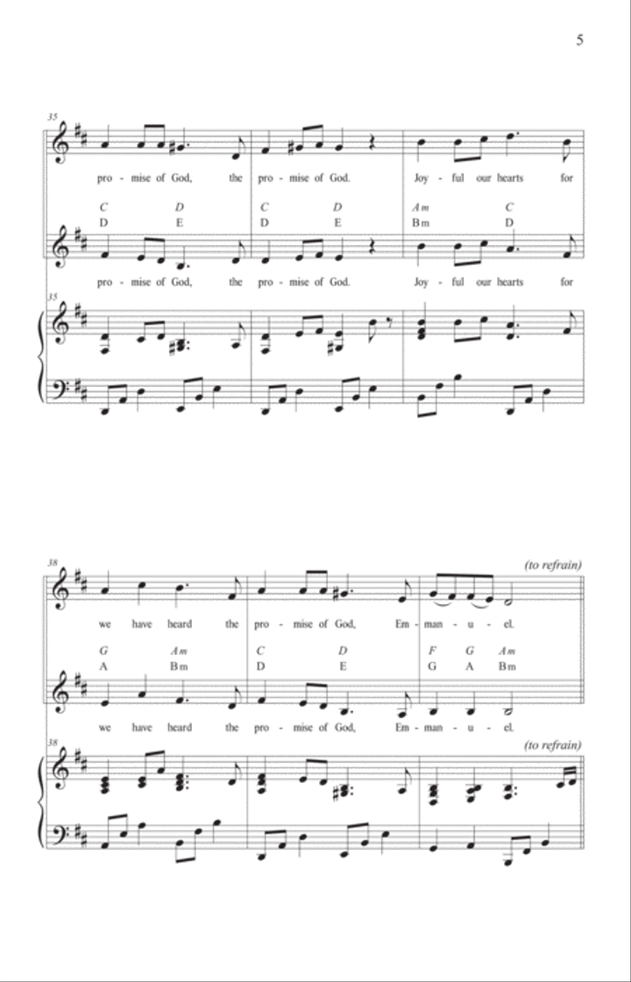 Song of Waiting SA scores gallery preview page 6