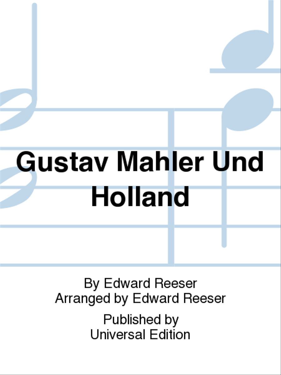 Gustav Mahler und Holland School and Community scores gallery preview page 1