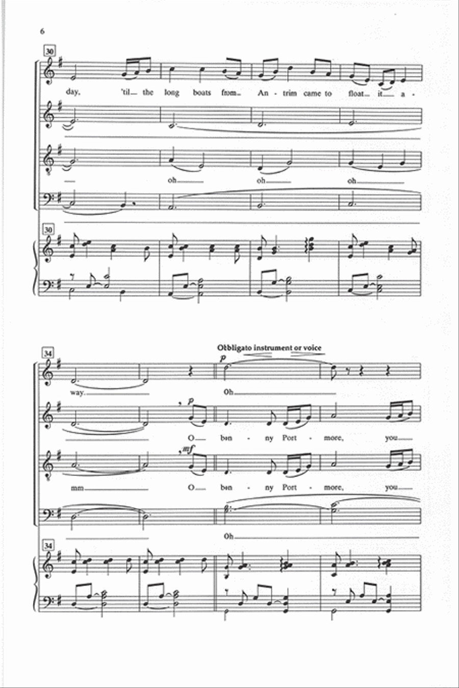Bonny Portmore Bonny Portmore 4-Part scores gallery preview page 5
