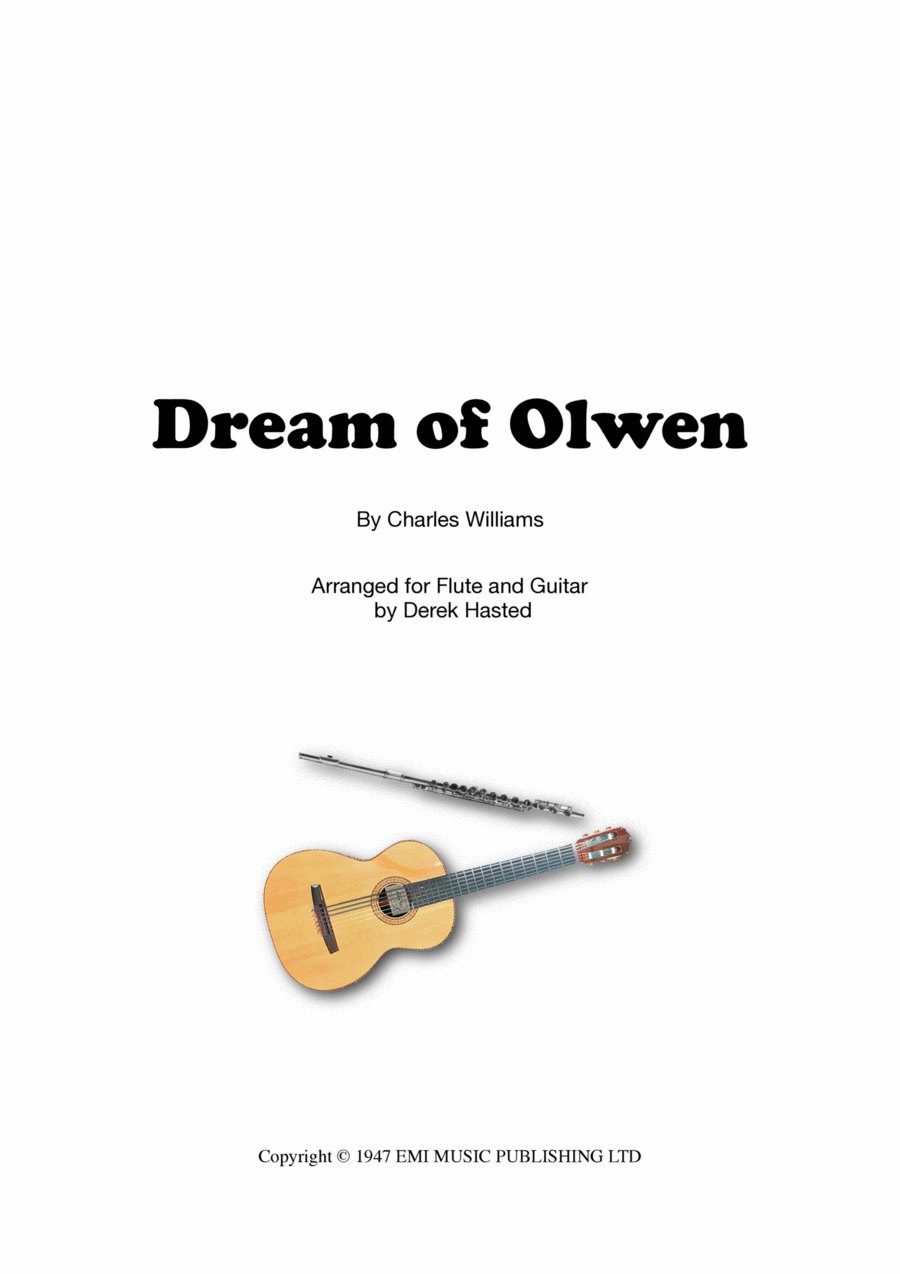 The Dream Of Olwen Flute scores gallery preview page 1