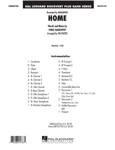 Home - Full Score