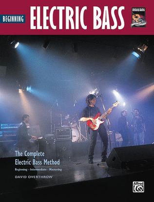 Book cover for Beginning Electric Bass (Book and DVD)