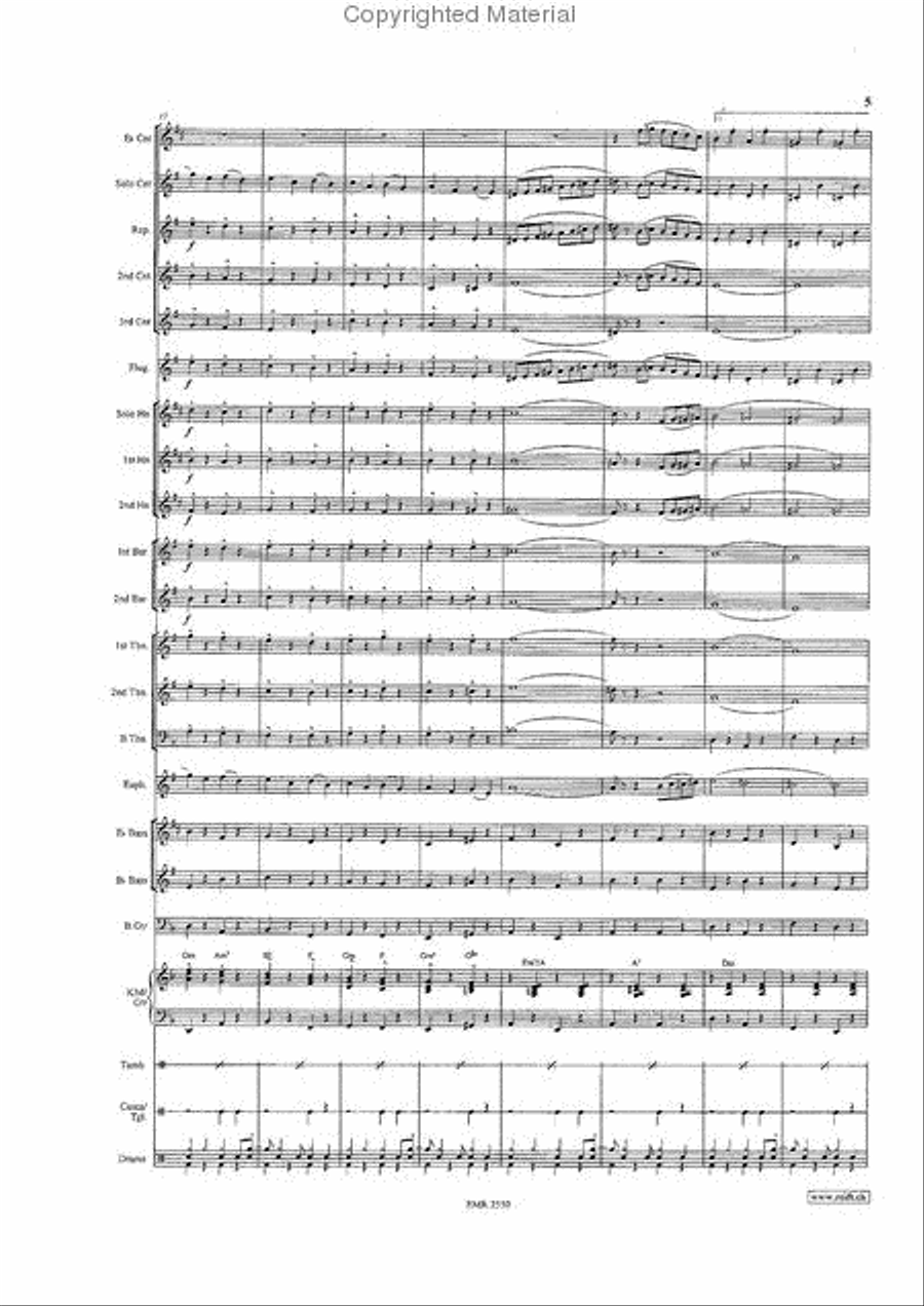 El Cumbanchero Brass Band scores gallery preview page 5