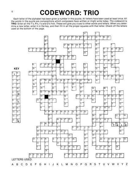 Advanced Music Mazes & Puzzles, Book II