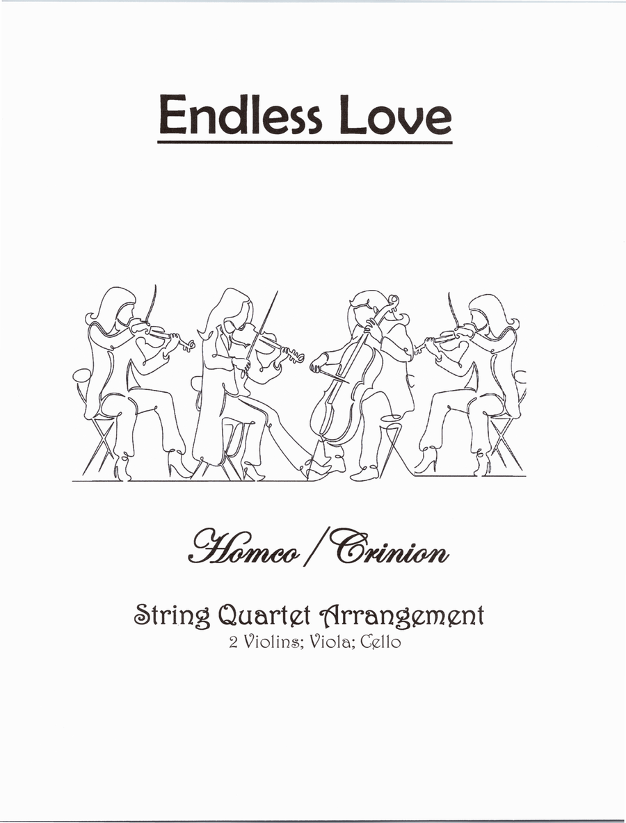Endless Love String Quartet scores gallery preview page 1