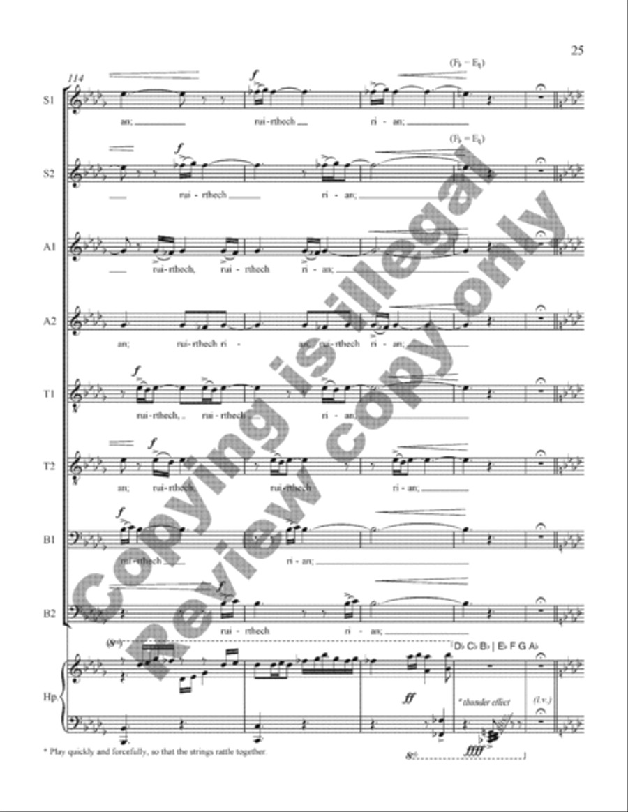 Scel lem duib SSAATTBB scores gallery preview page 25