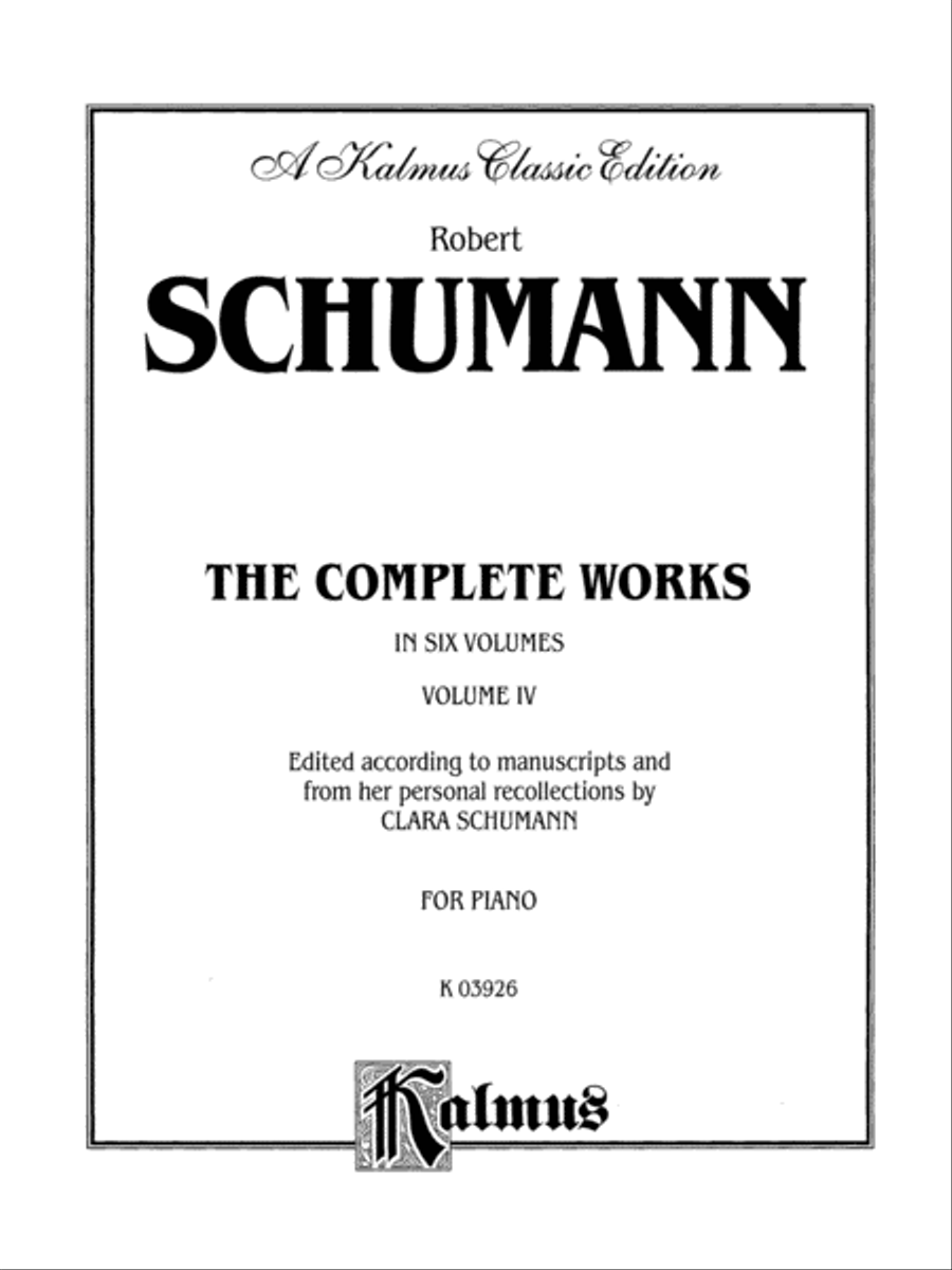 Complete Works, Volume 4